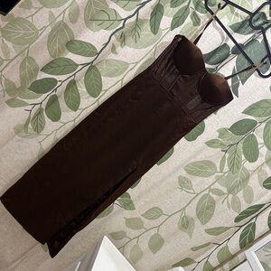 Meshki Chocolate Dress